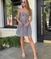 Платье в полоску летнее VMS-1127A350