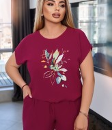 Брючный летний костюм женский VLT-540A650 Брючный летний костюм женский VLT-540A650