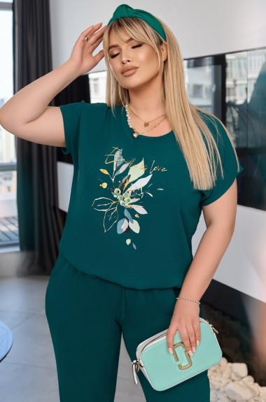 Брючный летний костюм женский VLT-540A650 Брючный летний костюм женский VLT-540A650