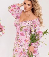 Платье с юбкой клеш YM-05660A12 Платье с юбкой клеш YM-05660A12