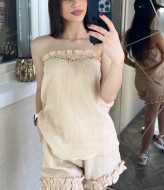 Костюм с рюшами VMS-0117A325