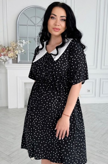 Женское платье с воротником OLI-1414A600