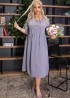 Платье с завышенной талией для полных OLI-001A600