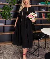 Платье с завышенной талией для полных OLI-001A600