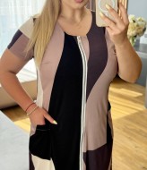 Платье халат летнее AO-2410A400