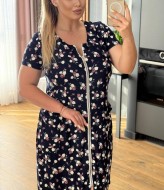 Платье халат летнее AO-2410A400