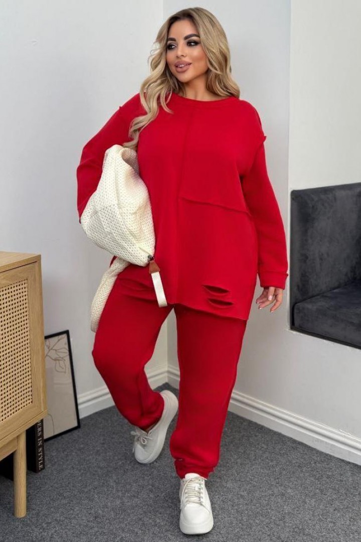 Костюм женский трехнитка на флисе NJ-ET-759A650