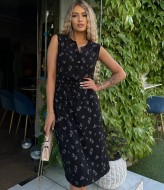 Платье с пуговицами спереди TS-409A390