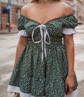 Короткое платье с пышной юбкой YM-5965A12