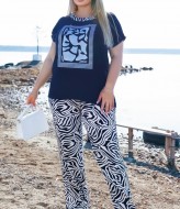 Костюм двойка женский летний AO-2418A700