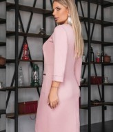 Приталенное трикотажное платье NJ-PRAT-2220A980