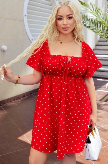 Летнее платье мини OLI-1418A520 Летнее платье мини OLI-1418A520