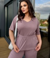 Костюм женский рубчик AO-2414A650