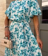 Платье с поясом TS-414A500