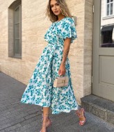 Платье с поясом TS-414A500