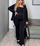 Брючный трикотажный костюм NJ-MT-361A650