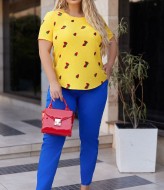 Легкий брючный костюм VOJ-957A500