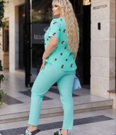 Легкий брючный костюм VOJ-957A500