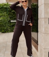 Спортивный костюм с кофтой на молнии VLT-1578A900