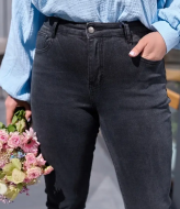 Джинсы серые женские NJ-DG-at15A520