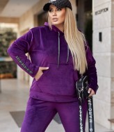 Спортивный костюм женский со стразами VLT-1585A750