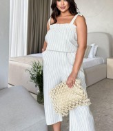 Летний костюм для полных женщин  NJ-ET-595A430 