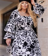 Женское платье с длинным рукавом YM-7009A14