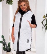 Удлиненная женская жилетка NJ-NU-1277A1000