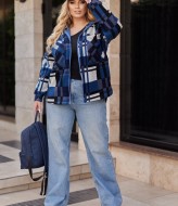 Теплая рубашка в клетку с капюшоном VLT-1588A650 Теплая рубашка в клетку с капюшоном VLT-1588A650