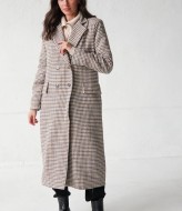 Двубортное пальто женское YM-05427A30B31