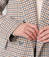 Двубортное пальто женское YM-05427A30B31