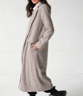 Двубортное пальто женское YM-05427A30B31