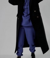 Длинное двубортное пальто YM-05428A30B31