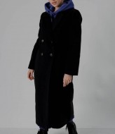 Длинное двубортное пальто YM-05428A30B31