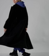 Длинное двубортное пальто YM-05428A30B31