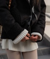 Женская дубленка косуха YM-5990A35