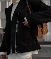 Женская дубленка косуха YM-5990A35