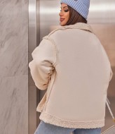 Женская дубленка косуха YM-5990A35