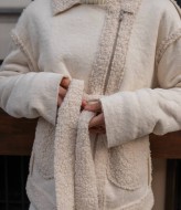 Женская дубленка косуха YM-5990A35