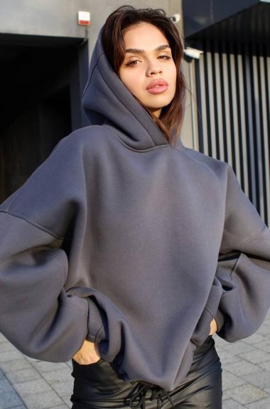 Худи с капюшоном оверсайз ANB-352A950