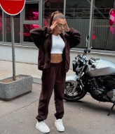 Спортивный костюм флисовый женский HB-031A770