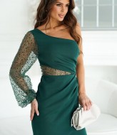 Короткое нарядное платье KA-7529A650