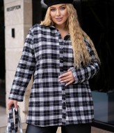 Фланелева сорочка з поясом JA-808A450