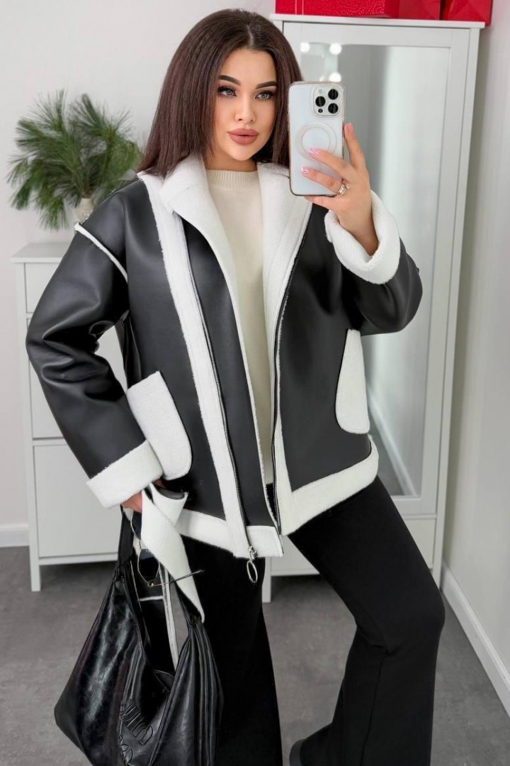 Дублёнка косуха удлинённаяNJ-YM-5990.22A1400