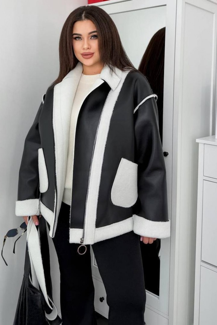 Дублёнка косуха удлинённаяNJ-YM-5990.22A1400