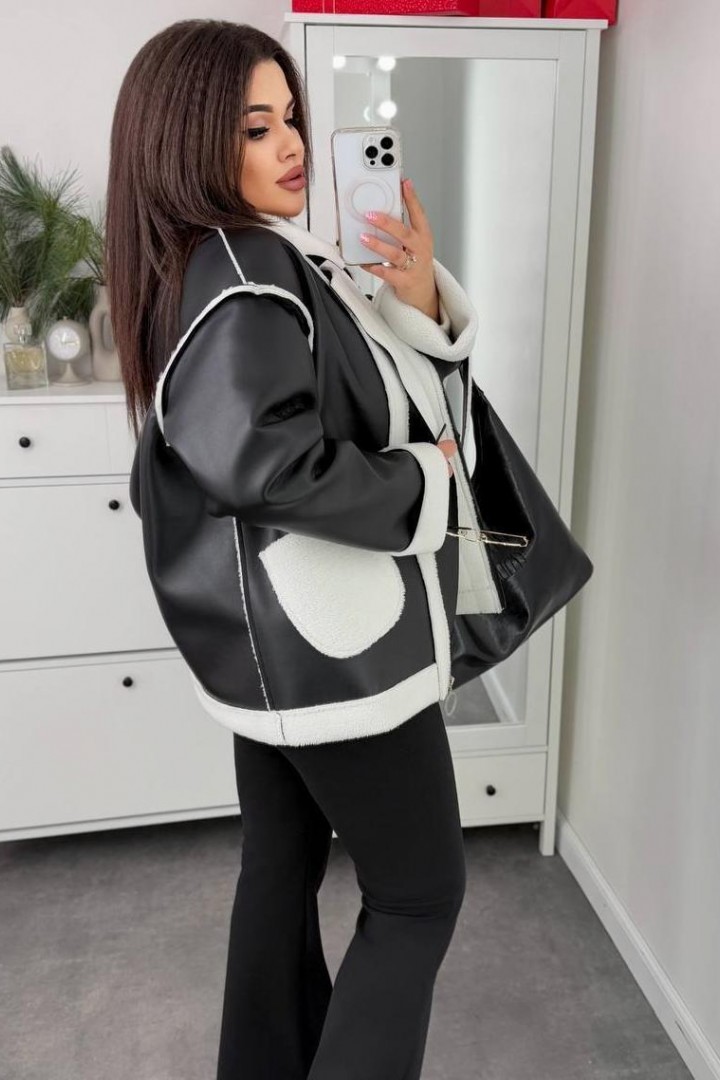 Дублёнка косуха удлинённаяNJ-YM-5990.22A1400