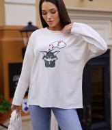 Стильный свитшот женский IO-727A350