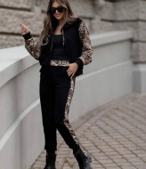 Модный стильный спортивный костюм женский  IO-737A730