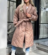 Стеганное пальто SOL-2848A900