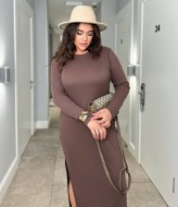 Длинное платье с разрезом YS-2148A520B550 Длинное платье с разрезом YS-2148A520B550